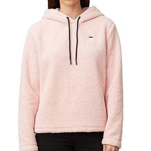 NWT Fila Womens Josephine Sherpa Crop Hoodie